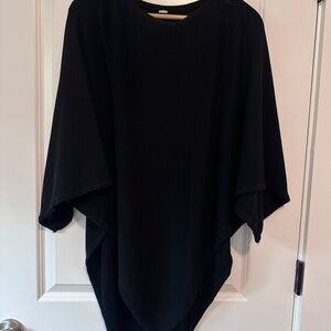 Lululemon Black Poncho Top